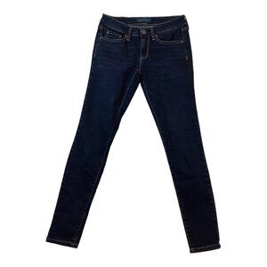 Aeropostale Jegging Size 4 Regular Blue Denim Jeans Stretch Low-Rise